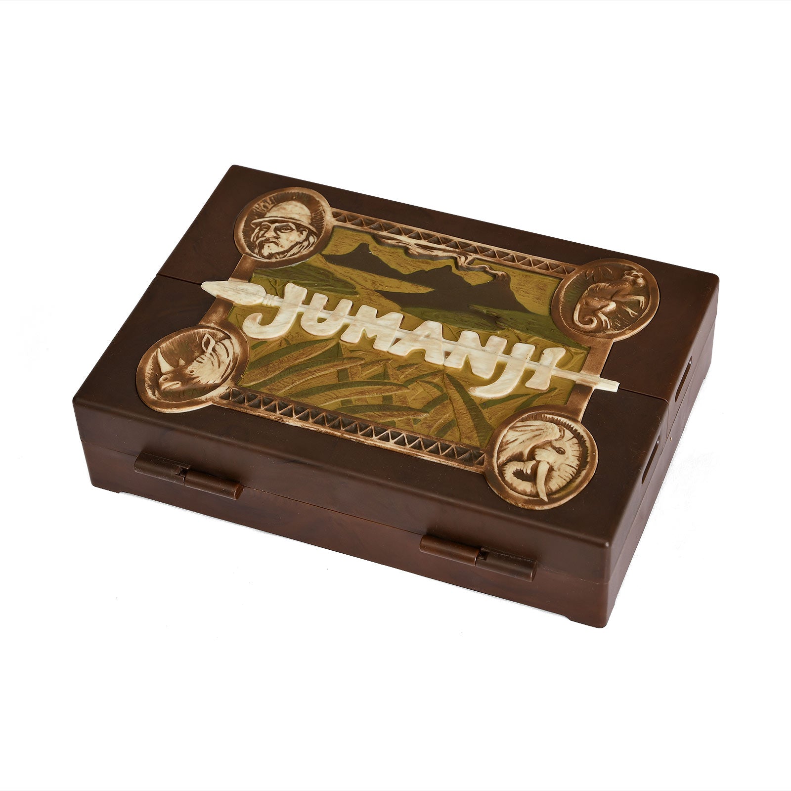 Imagen del producto Jumanji - Réplica miniatura del juego de mesa con luz y sonido