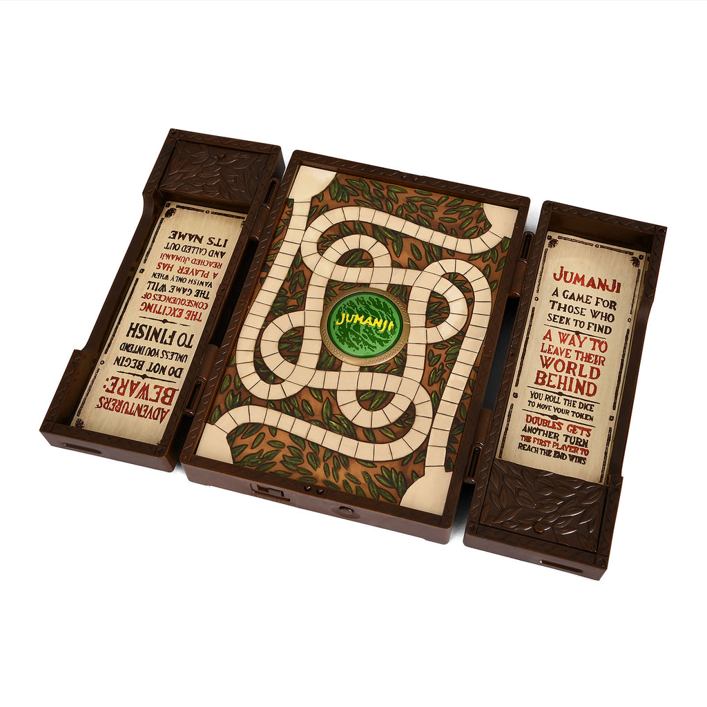 Imagen del producto Jumanji - Réplica miniatura del juego de mesa con luz y sonido