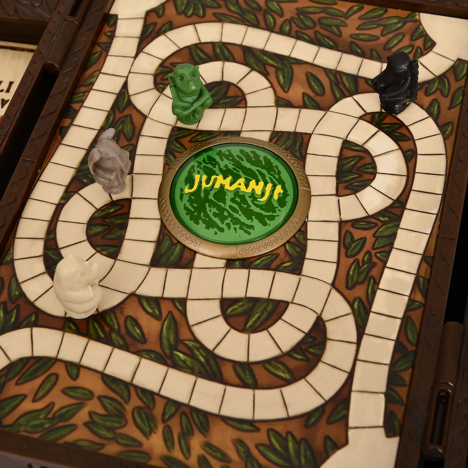 Imagen del producto Jumanji - Réplica miniatura del juego de mesa con luz y sonido