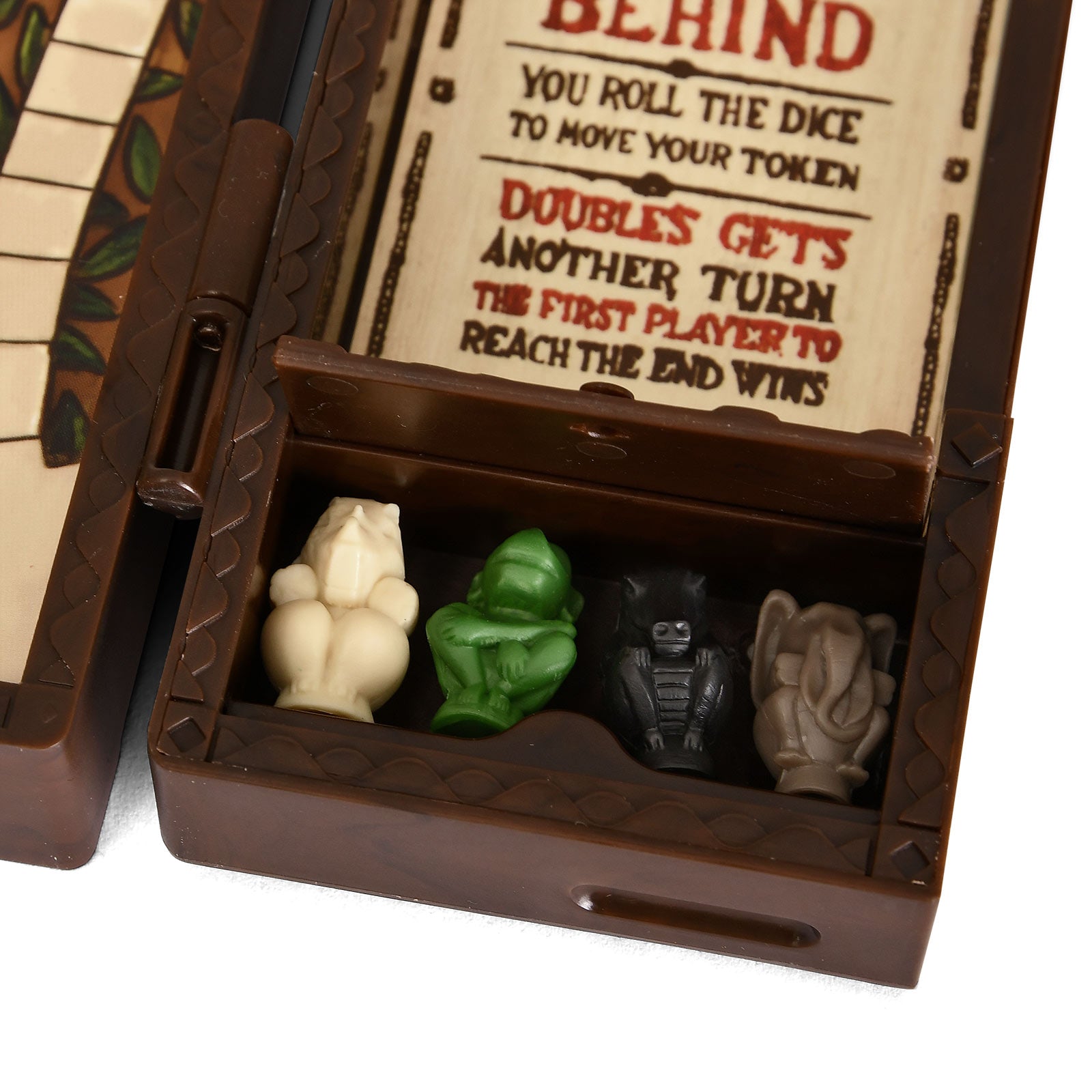 Imagen del producto Jumanji - Réplica miniatura del juego de mesa con luz y sonido