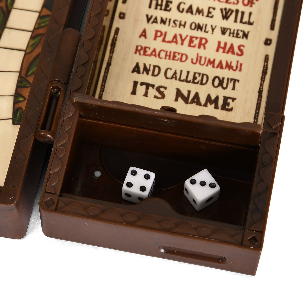 Imagen del producto Jumanji - Réplica miniatura del juego de mesa con luz y sonido
