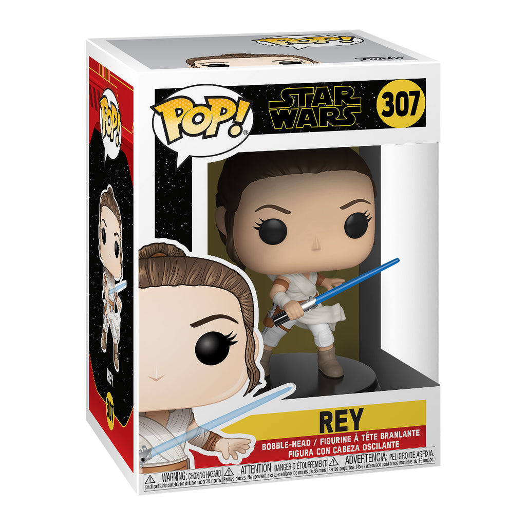 Imagen del producto Star Wars - Rey Episodio 9 Figura Funko Pop con cabeza oscilante