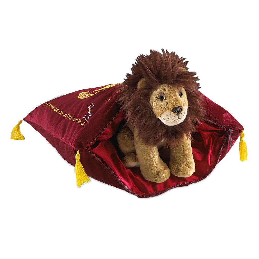 Imagen del producto Harry Potter - Almohada con escudo de Gryffindor y figura de peluche