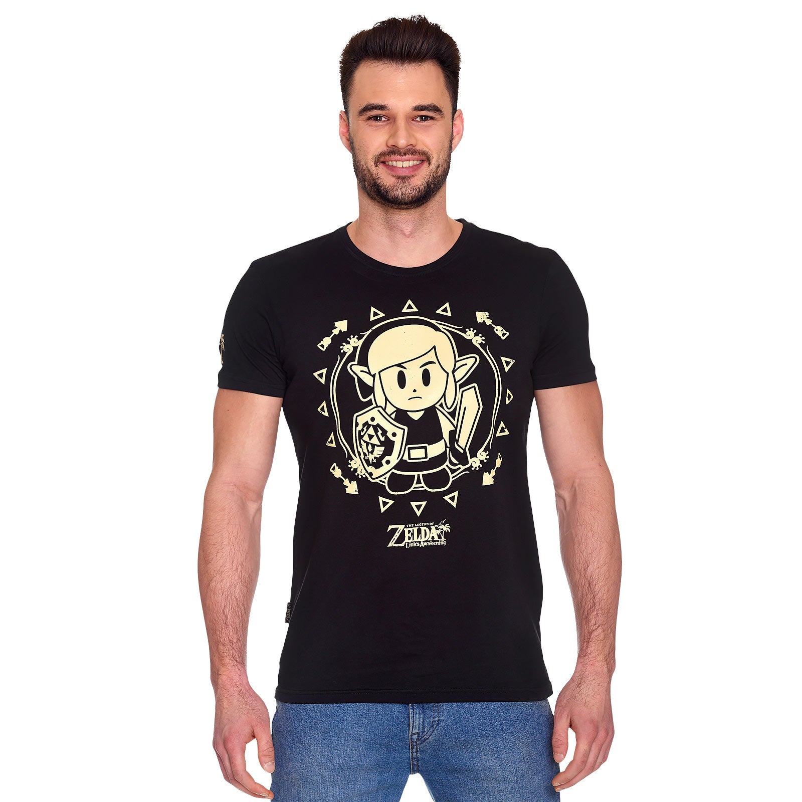 Product image Zelda - Link's Awakening Tribal T-Shirt Black
