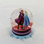 Imagen del producto Frozen - Bola de nieve Anna y Elsa con purpurina