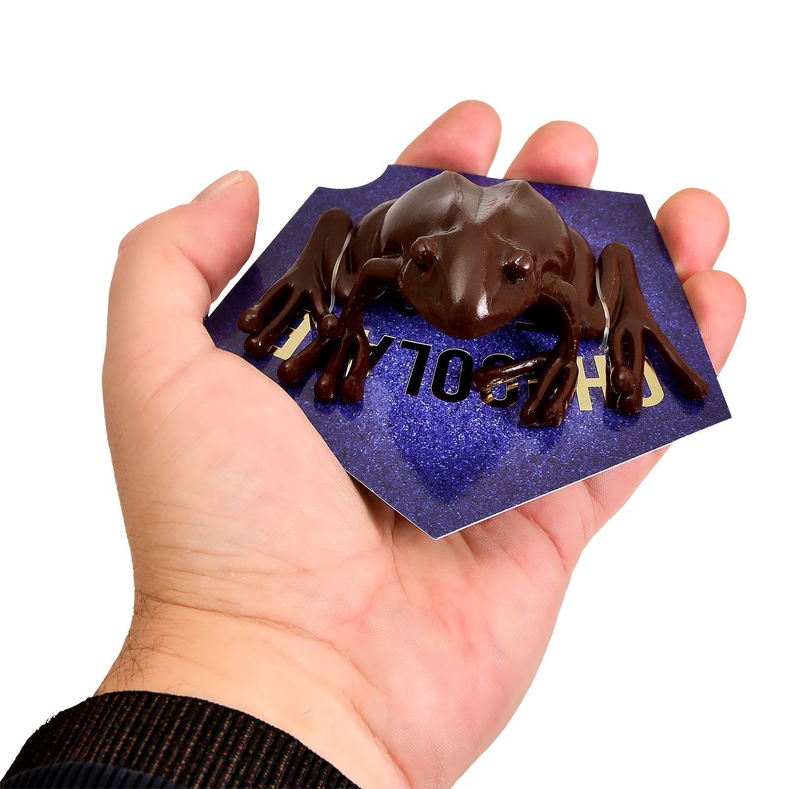 Imagen del producto Figura de Rana de Chocolate con Tarjeta Coleccionable - Harry Potter