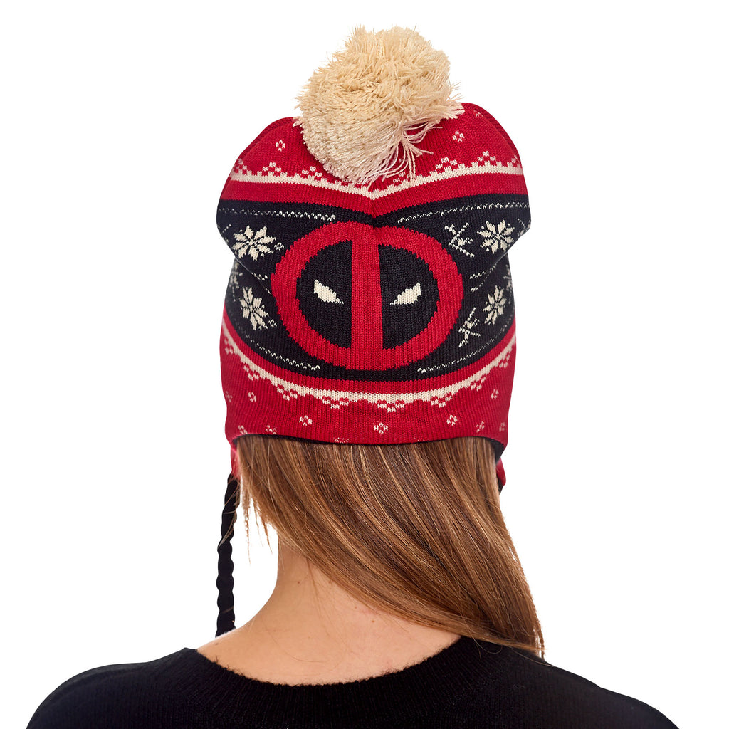 Product image Deadpool - Logo Hat with Pom Poms