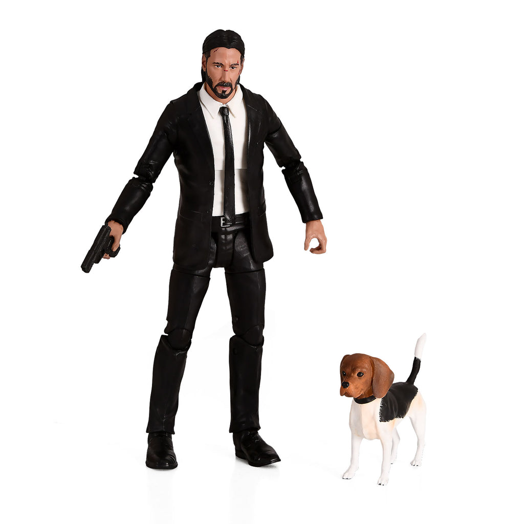 Imagen del producto John Wick Select Deluxe Figura de Acción 19 cm