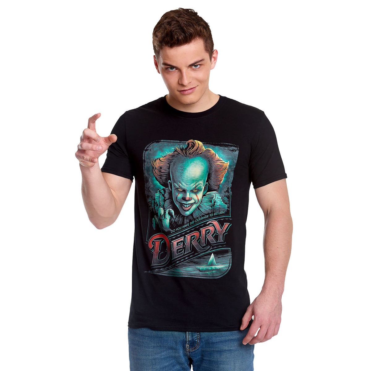 Imagen del producto Stephen Kings ES - Return to Derry Camiseta negra