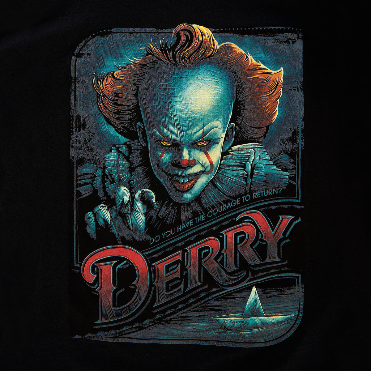 Imagen del producto Stephen Kings ES - Return to Derry Camiseta negra