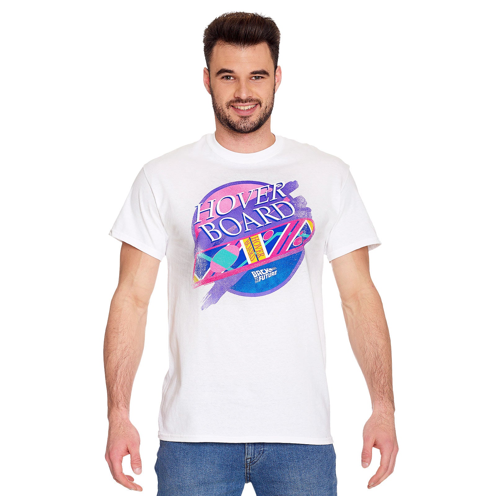 Product image Back to the Future - Hover Board T-Shirt white