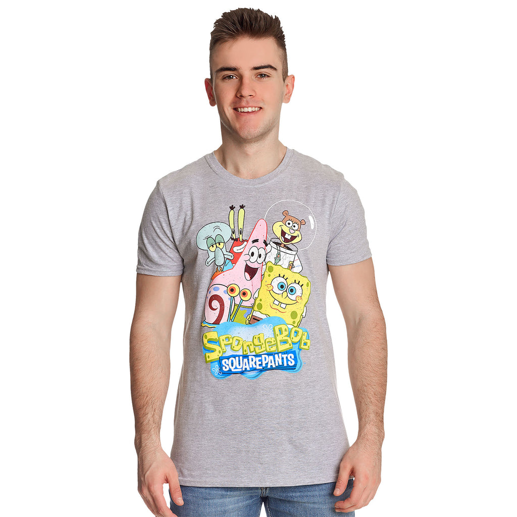 Imagen del producto SpongeBob - Amigos Juntos Camiseta gris