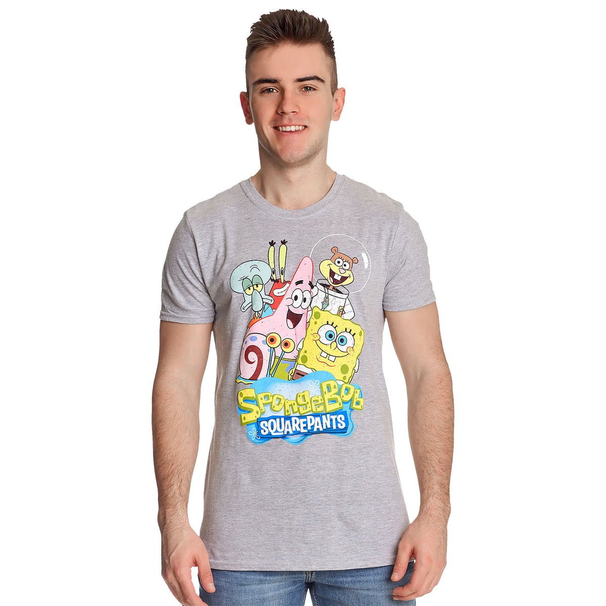 Imagen del producto SpongeBob - Amigos Juntos Camiseta gris