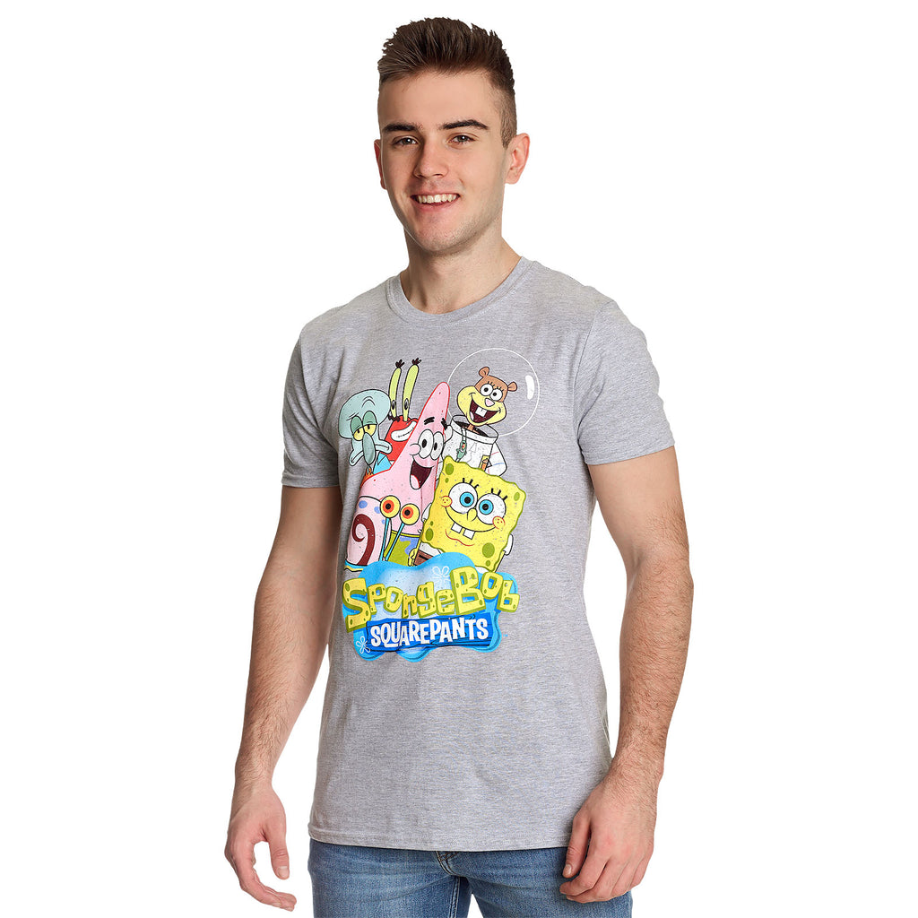 Imagen del producto SpongeBob - Amigos Juntos Camiseta gris
