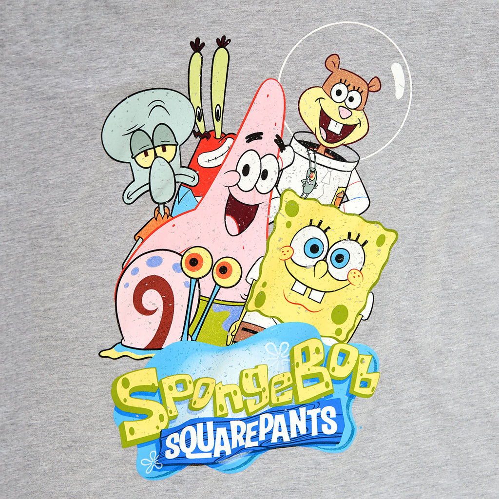 Imagen del producto SpongeBob - Amigos Juntos Camiseta gris