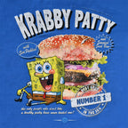 Imagen del producto SpongeBob - Camiseta Krabby Patty azul