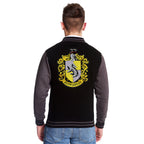 Imagen del producto Harry Potter - Chaqueta universitaria con escudo de Hufflepuff