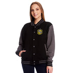 Imagen del producto Harry Potter - Chaqueta universitaria con escudo de Hufflepuff
