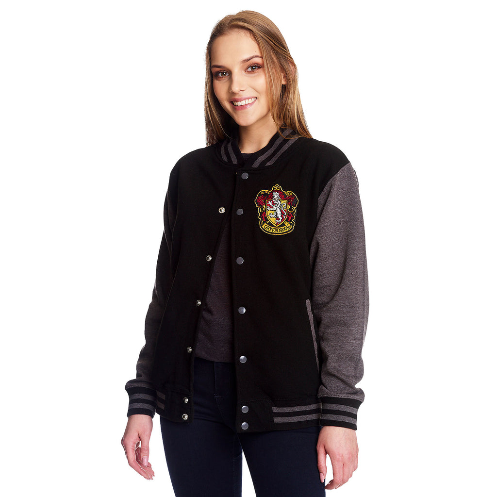 Imagen del producto Harry Potter - Chaqueta universitaria con escudo de Gryffindor