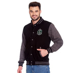 Imagen del producto Harry Potter - Chaqueta universitaria con escudo de Slytherin