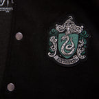 Imagen del producto Harry Potter - Chaqueta universitaria con escudo de Slytherin