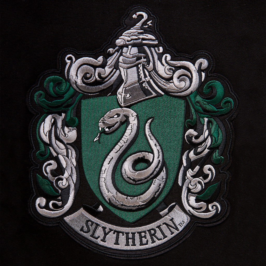 Imagen del producto Harry Potter - Chaqueta universitaria con escudo de Slytherin