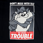 Imagen del producto Looney Tunes - Taz Trouble Camiseta negra
