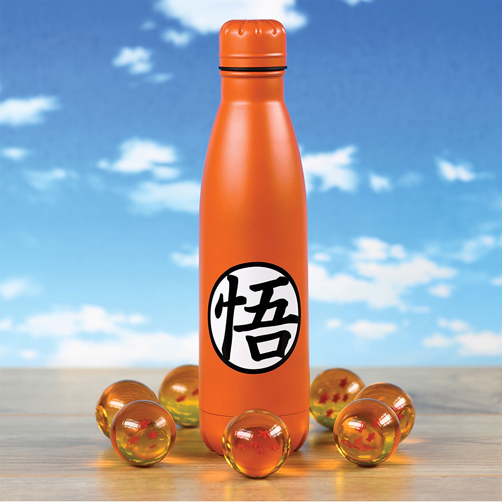 Imagen del producto Dragon Ball Z - Botella de agua con Kanji de Goku