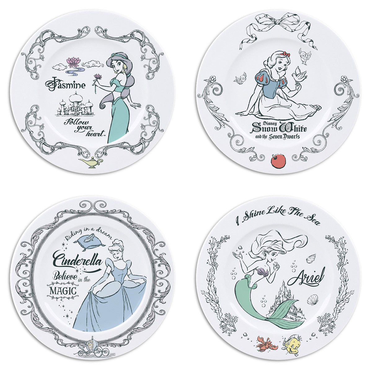 Imagen del producto Set de platos de Princesas Disney