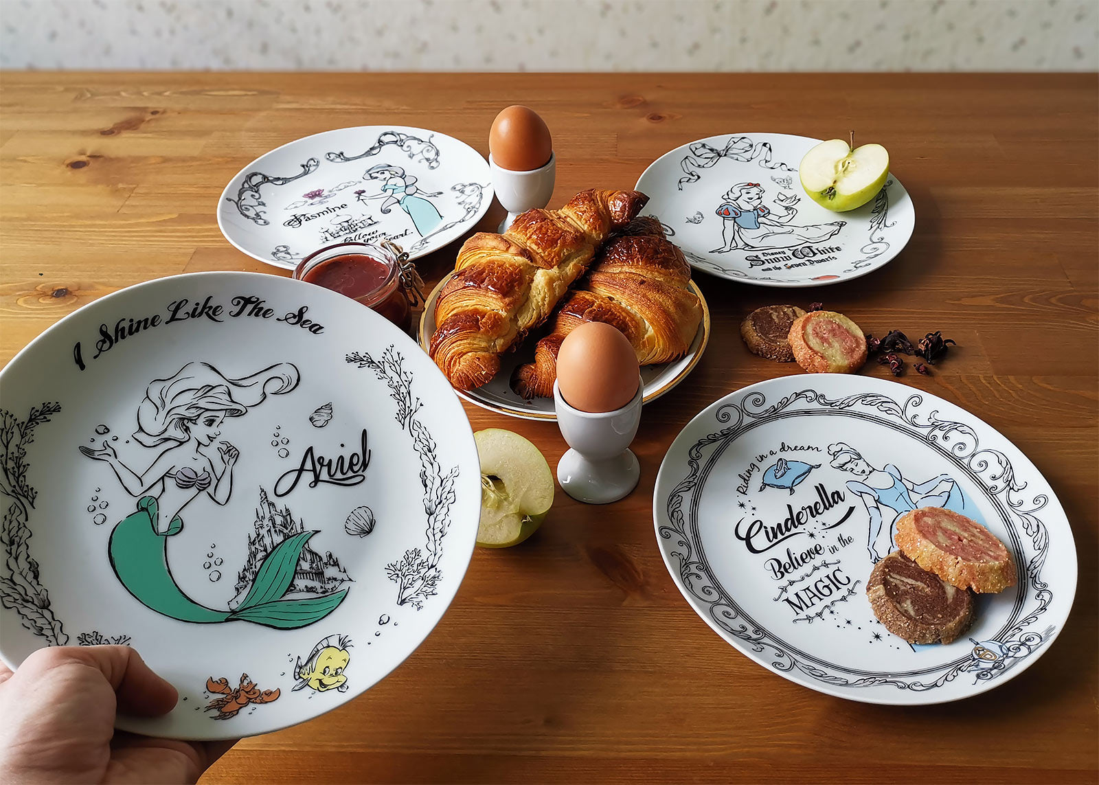 Imagen del producto Set de platos de Princesas Disney
