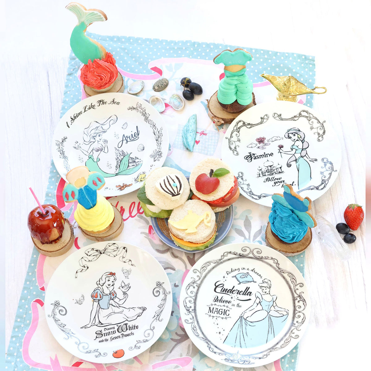 Imagen del producto Set de platos de Princesas Disney