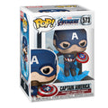 Product image Avengers - Captain America Mjölnir & Broken Shield Endgame Funko Pop Bobblehead Figure