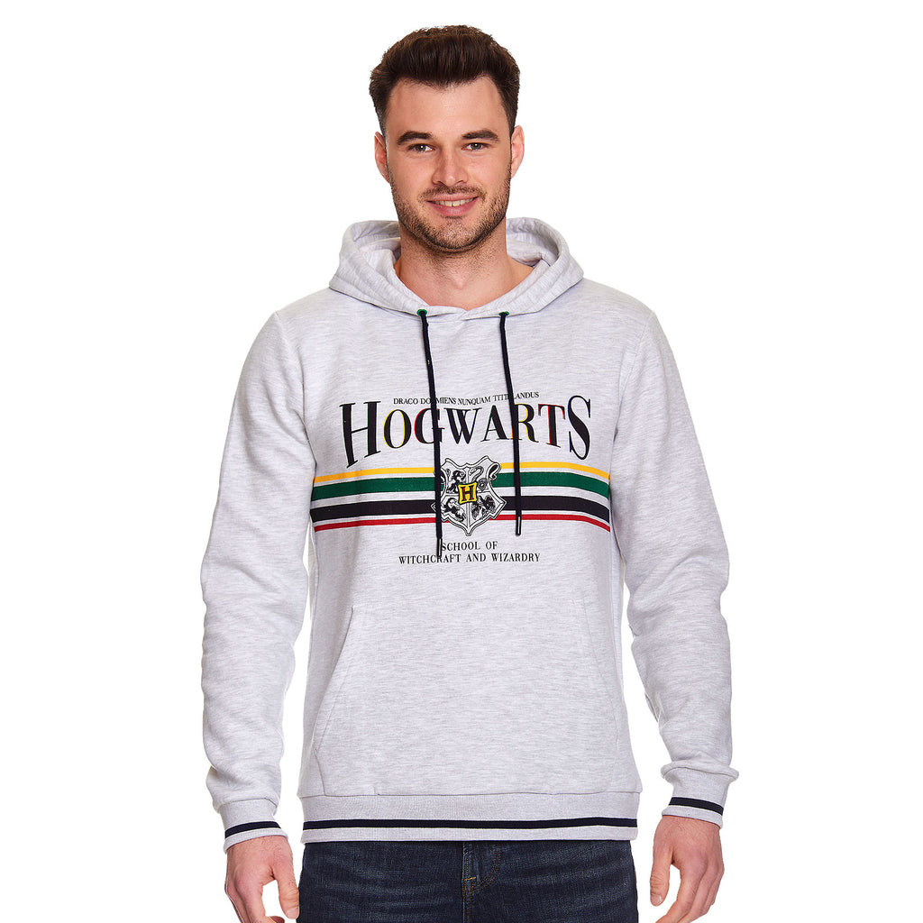 Imagen del producto Harry Potter - Sudadera con capucha de Hogwarts gris