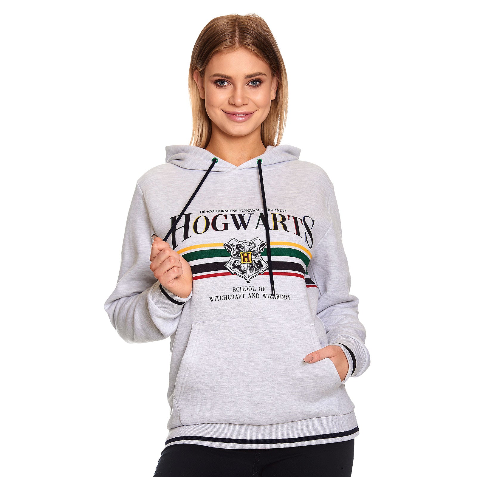 Imagen del producto Harry Potter - Sudadera con capucha de Hogwarts gris