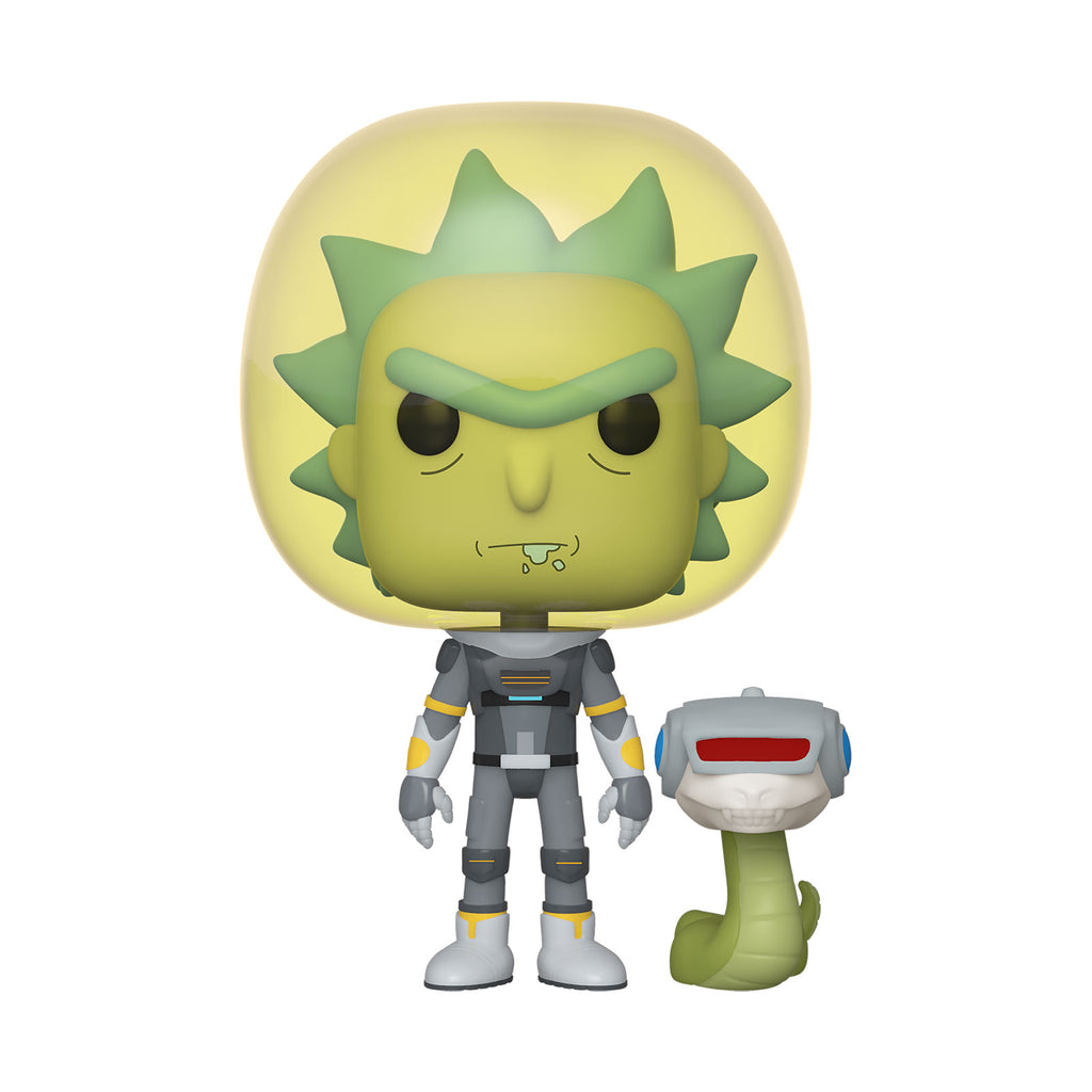 Imagen del producto Rick y Morty - Figura Funko Pop de Rick con Traje Espacial y Serpiente