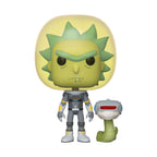 Imagen del producto Rick y Morty - Figura Funko Pop de Rick con Traje Espacial y Serpiente