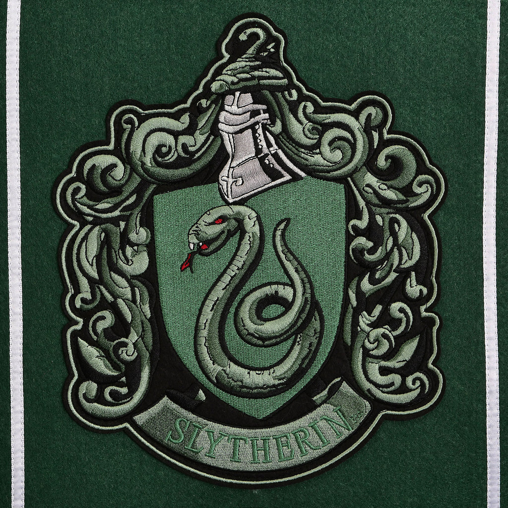Imagen del producto Harry Potter - Banner de fieltro con el escudo de Slytherin