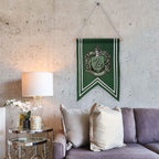 Imagen del producto Harry Potter - Banner de fieltro con el escudo de Slytherin
