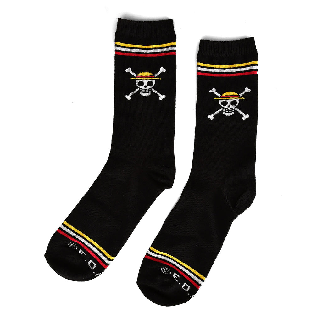 Imagen del producto One Piece - Calcetines con Logo de Calavera de la Tripulación del Sombrero de Paja
