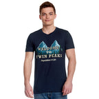 Imagen del producto Twin Peaks - Bienvenido a Twin Peaks Camiseta azul