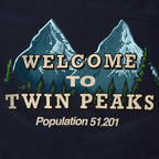 Imagen del producto Twin Peaks - Bienvenido a Twin Peaks Camiseta azul