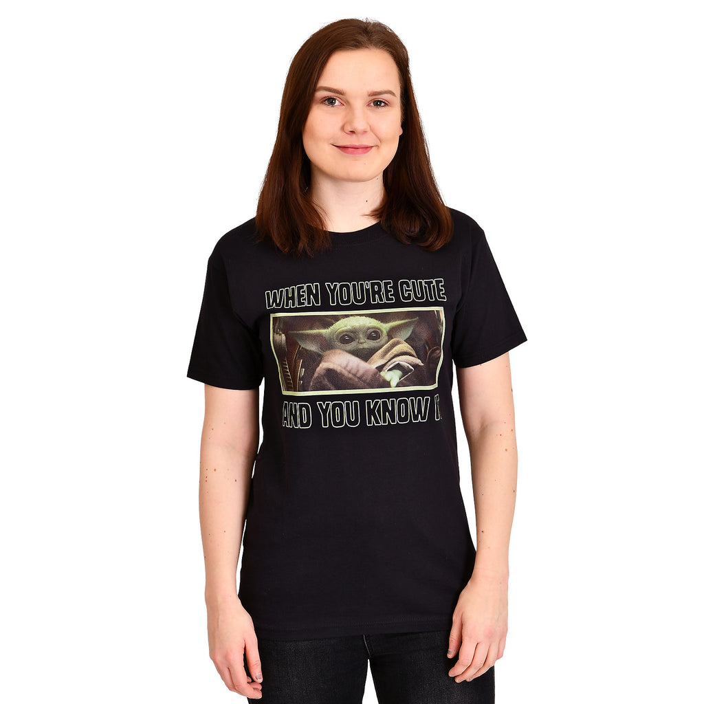 Imagen del producto Camiseta The Child Cute and You Know It - Star Wars The Mandalorian
