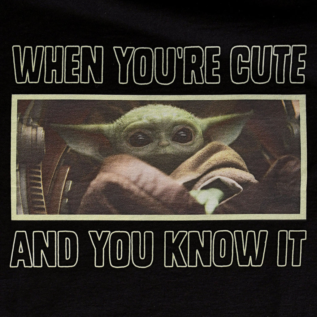 Imagen del producto Camiseta The Child Cute and You Know It - Star Wars The Mandalorian