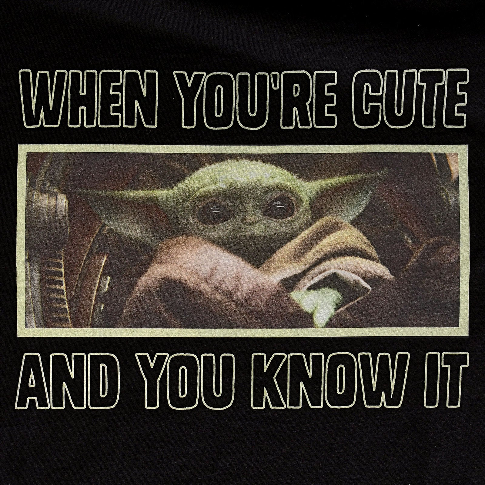 Product image The Child Cute and You Know It T-Shirt - Star Wars The Mandalorian