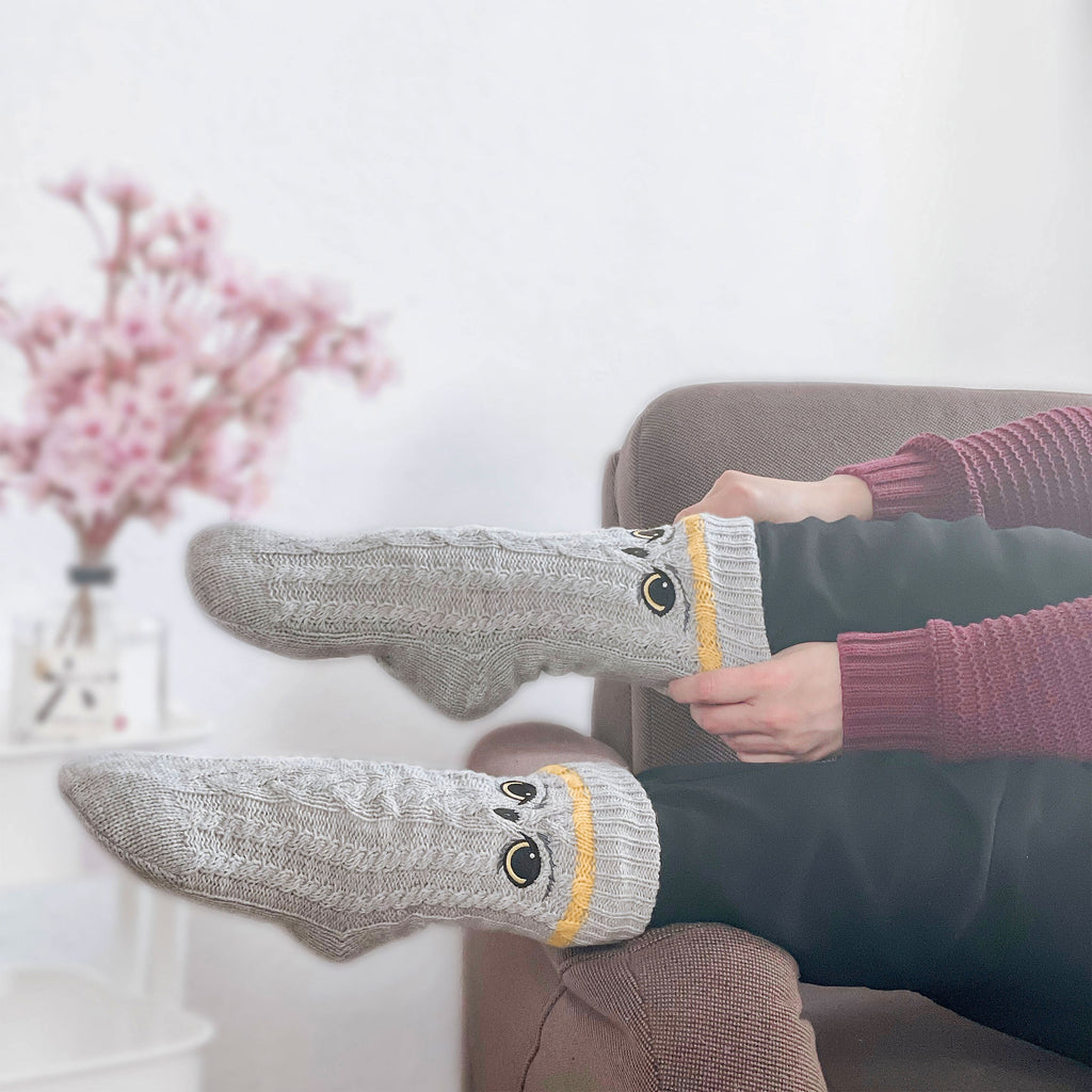Imagen del producto Harry Potter - Calcetines Hedwig grises