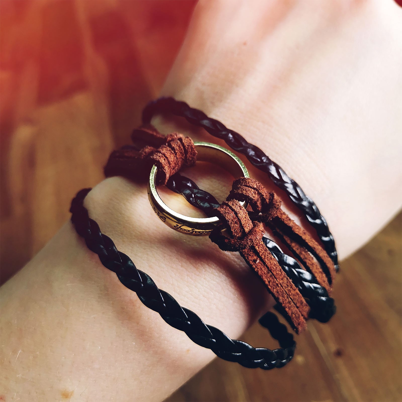 Imagen del producto Señor de los Anillos - Pulsera de envoltura del Anillo Único