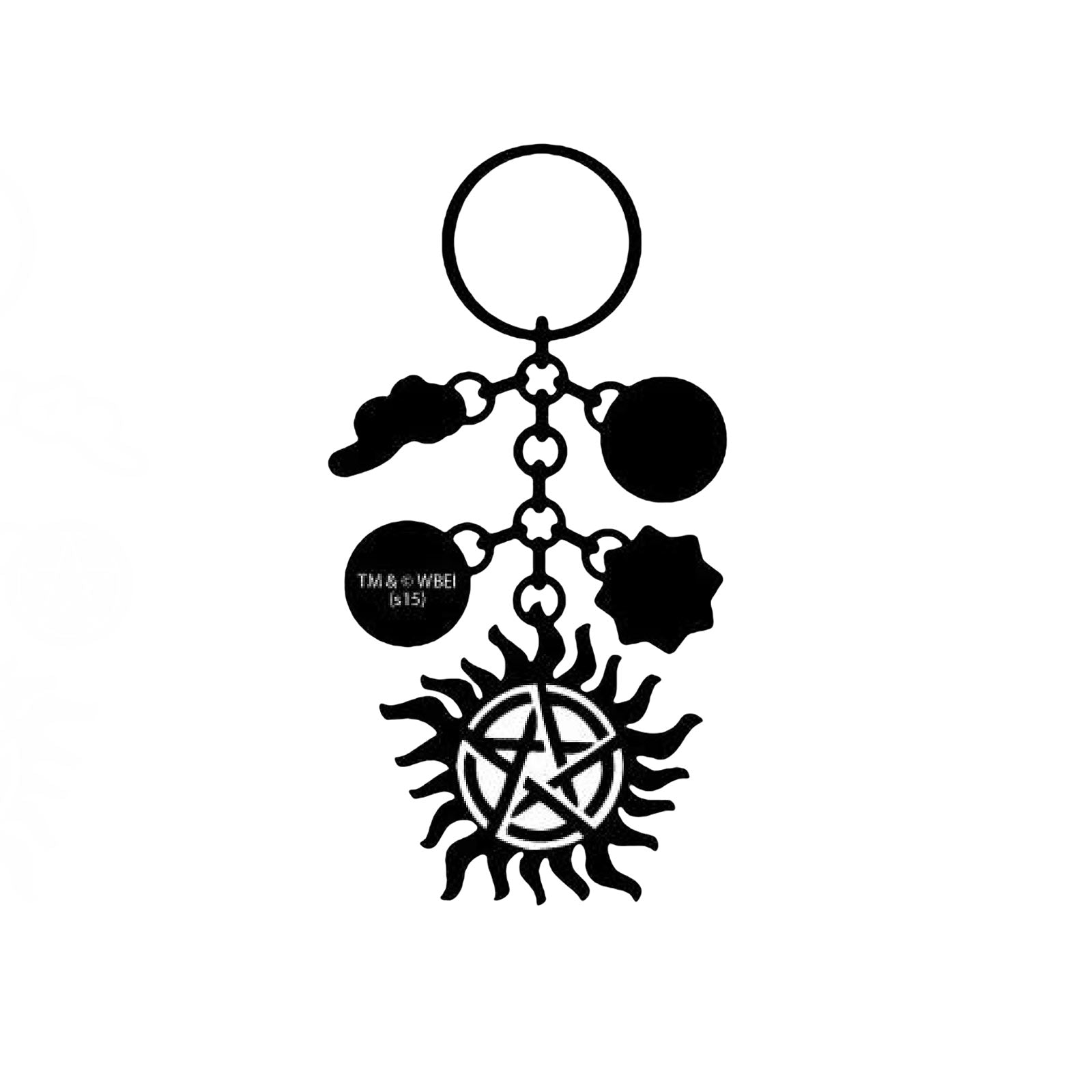 Imagen del producto Supernatural - Llavero de encanto de símbolos