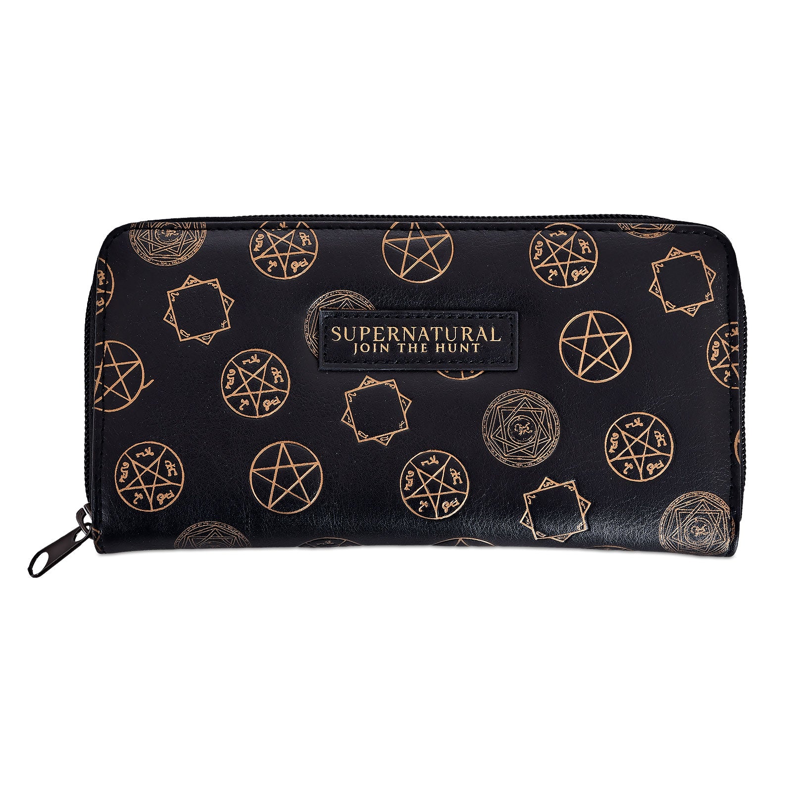 Imagen del producto Supernatural - Cartera negra con símbolos