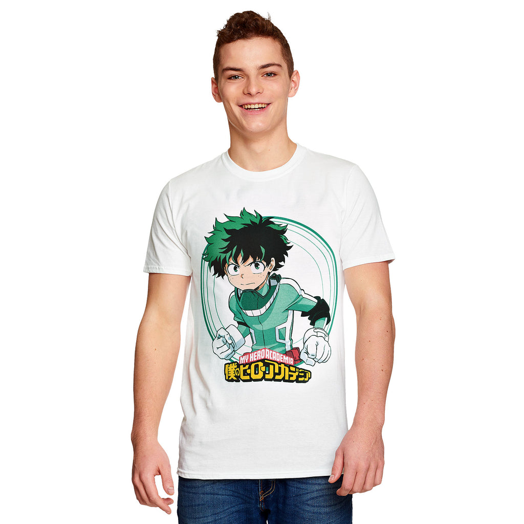 Imagen del producto My Hero Academia - Camiseta Deku blanca