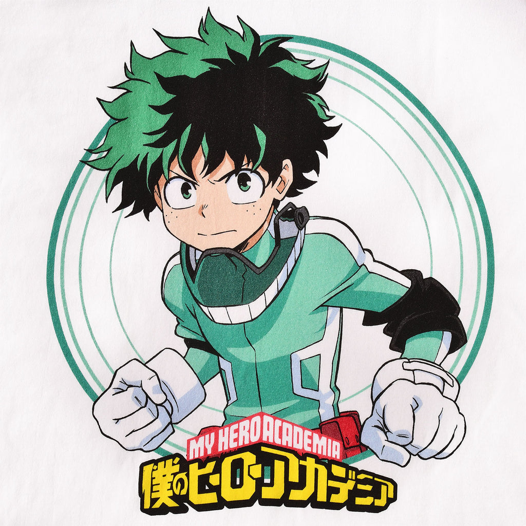 Imagen del producto My Hero Academia - Camiseta Deku blanca